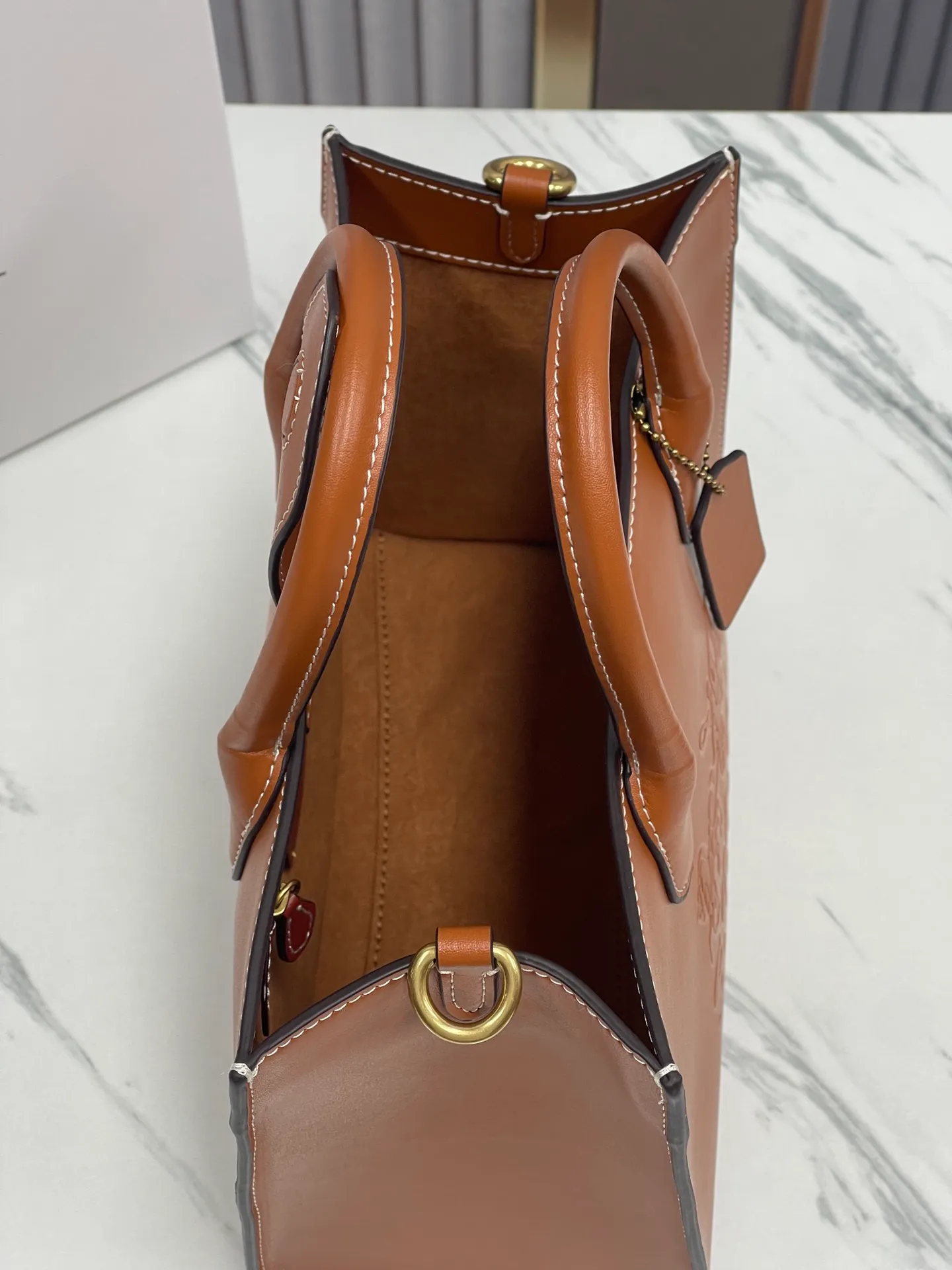 Top original order batch 460💰coach/Coach new model CR681 counter new ACE carriage pattern women's tote bag single shoulder crossbody handheld tote bag double shoulder strap design size: 26X20.5X12