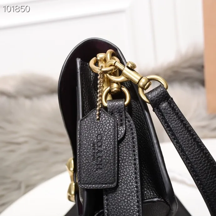 P380 [Top Original Order] Classic Coach Quinlivan Dionysus Bag 73995. Fashionable and versatile, simple and elegant. With a long strap, it is another style, cute and fresh! This bag is really versatile! It is not very heavy, and the leather is very comfortable to touch, not easily deformed, soft and comfortable! Size: 26*15*7.5cm: