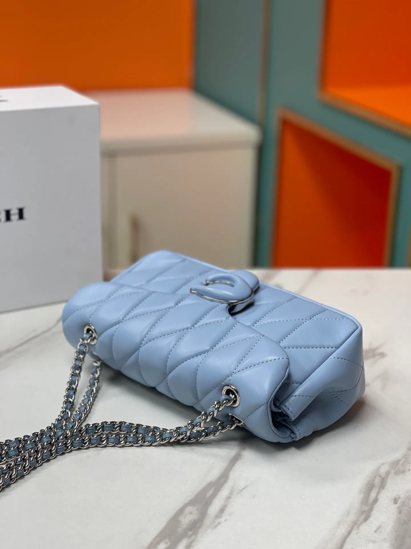 Top original order, batch 500💰Coach/Coach new model, counter synchronized new product model CP400 Quilting Tabby chain tabby with quilting technology is cool. Low-key yet high-end. Choose the size and color you like. Size 26/15.