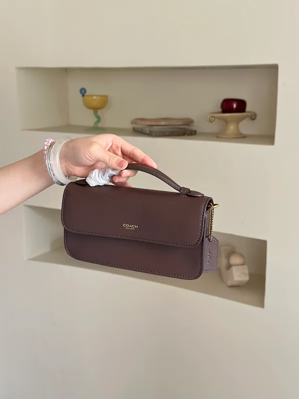 All Categories Official Website "Brand Women's Bags" Women's Bags 💙 COACH 2026 New COACHElora Handheld Underarm Bag