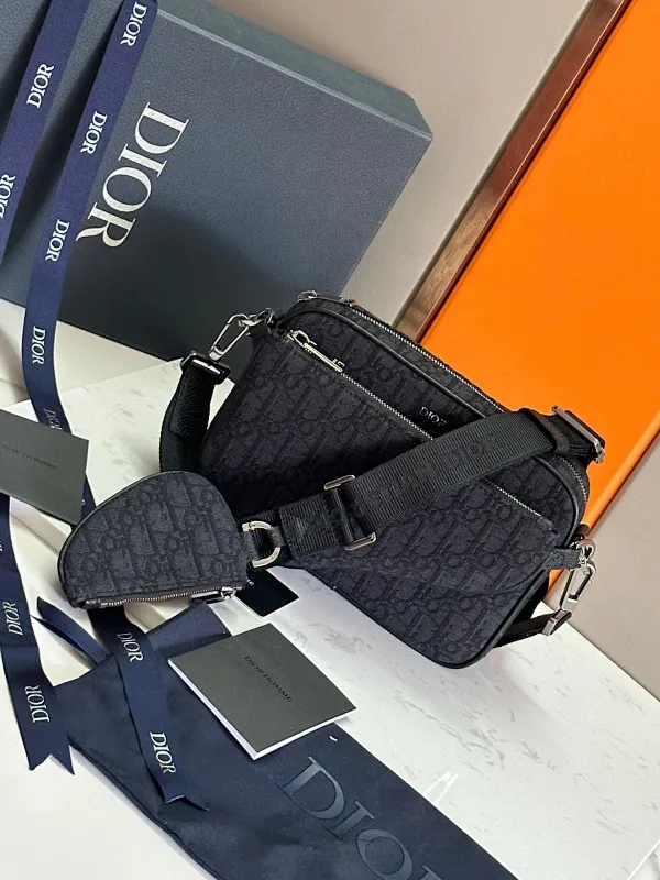 All categories 💚 Top version men’s bags 💚 DIOR 2025 official website new DIOR crossbody bag