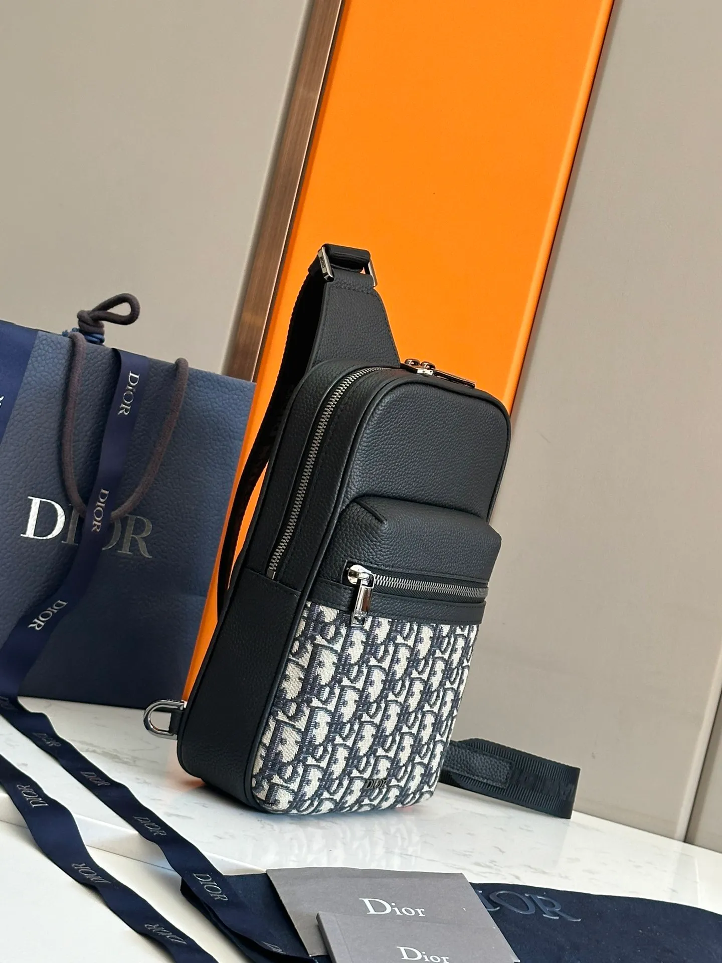 All categories 💚 Top version men’s bags 💚 DIOR 2025 official website new DIOR chest bag
