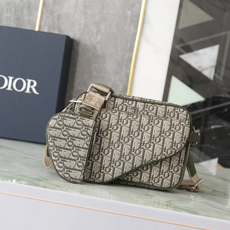 All categories 💚 Top version men’s bags 💚 DIOR 2025 official website new DIOR crossbody bag