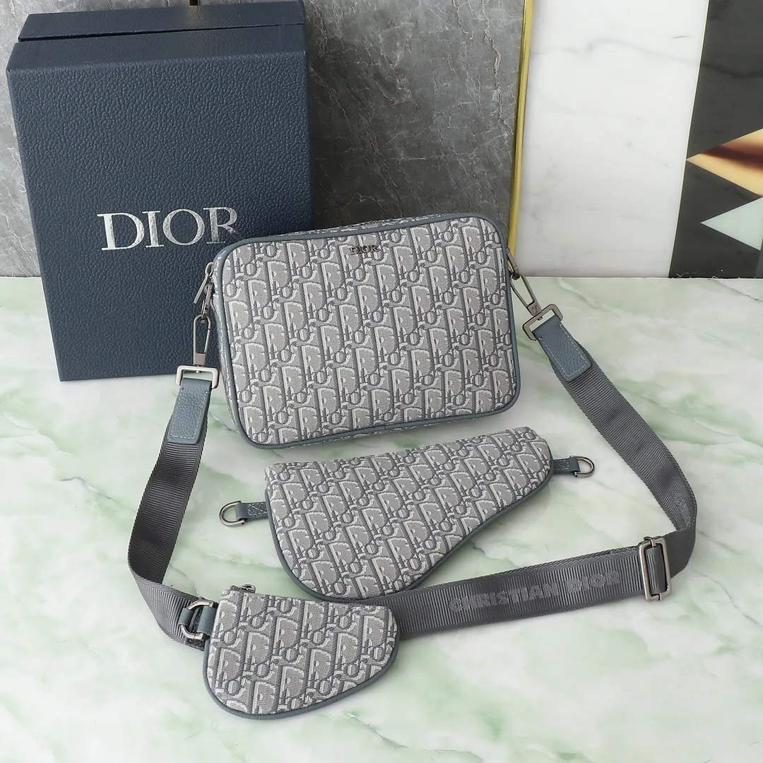 All categories 💚 Top version men’s bags 💚 DIOR 2025 official website new DIOR crossbody bag