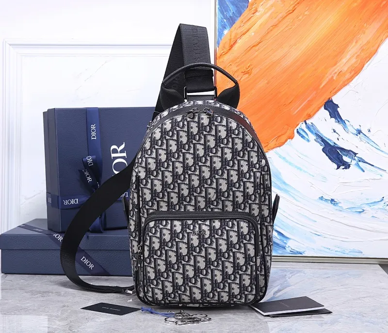 All categories 💚 Top version men’s bags 💚 DIOR 2025 official website new DIOR chest bag