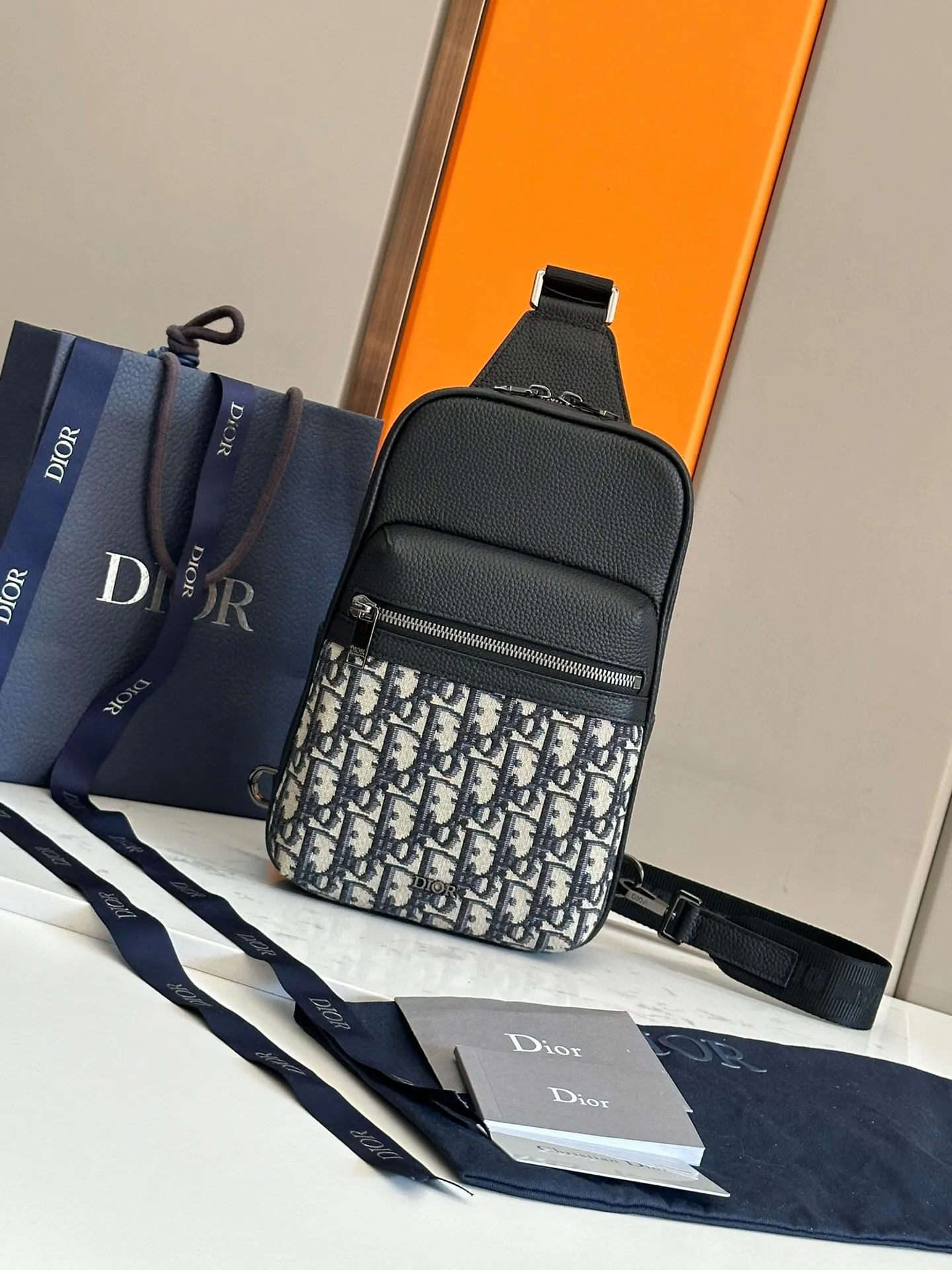 All categories 💚 Top version men’s bags 💚 DIOR 2025 official website new DIOR crossbody bag