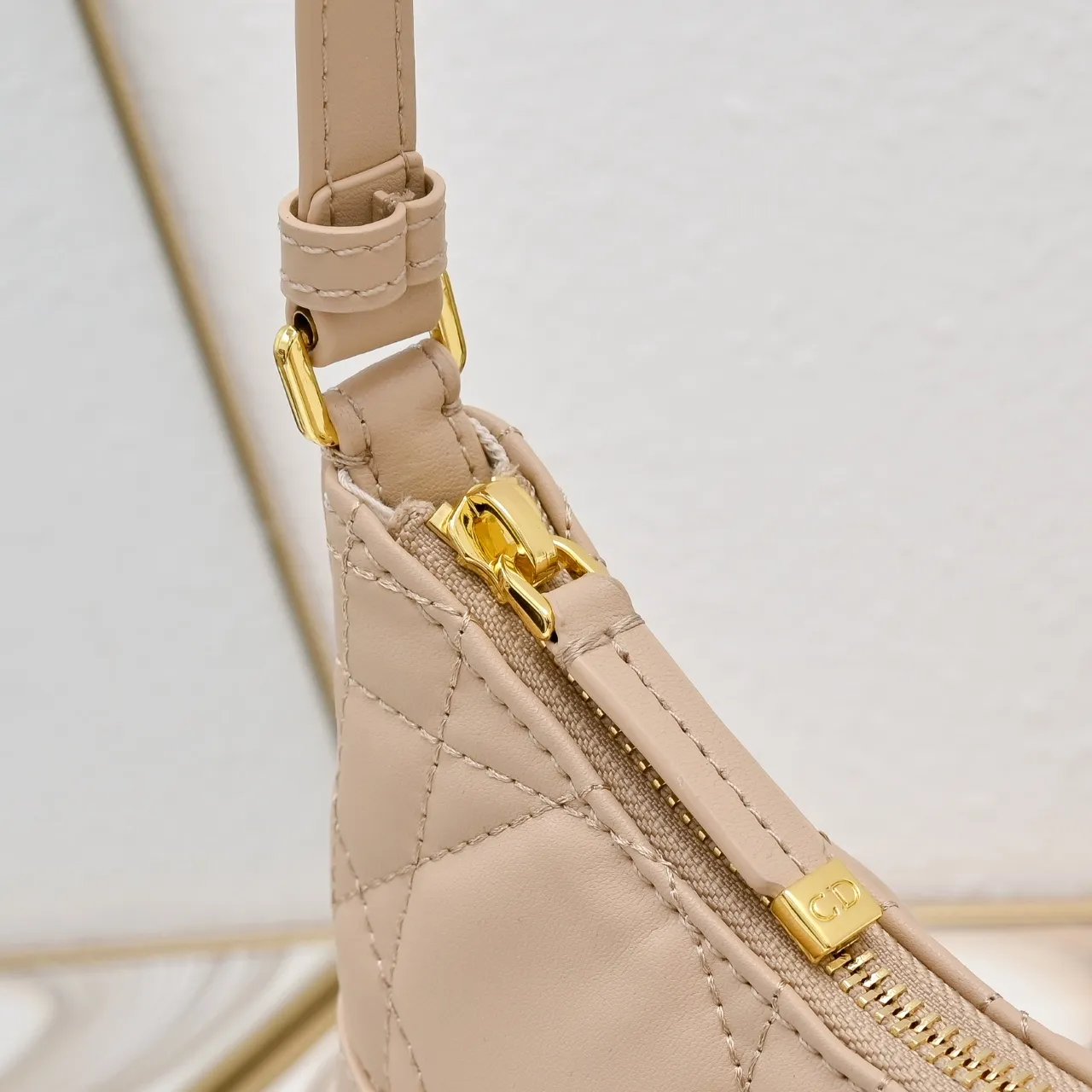 All Categories Official Website "Brand Women's Bags" Women's Bags 💙 DIOR 2026 New DiorMiss Caro Mini One-Shoulder Dumpling Bag