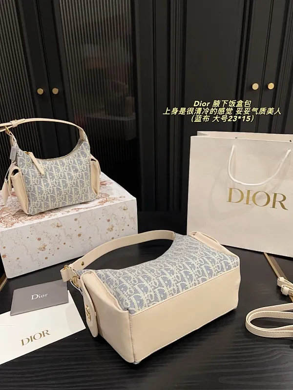 All categories Official website "Brand Women's Bags" Women's Bags 💙 DIOR 2025 new DIOR armpit bag