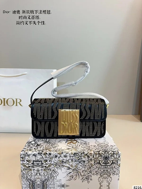 All categories Official website "Brand Women's Bags" Women's Bags 💙 DIOR 2025 new DIOR armpit bag