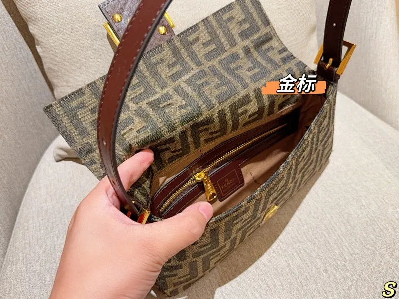 All Categories Official Website "Brand Women's Bags" Women's Bags 💙 FENDI 2025 New Fendi Underarm Bag