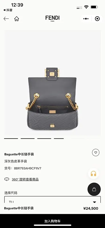 All Categories Fendi Women's Bags (Fendi) Fendi Original Order 7001