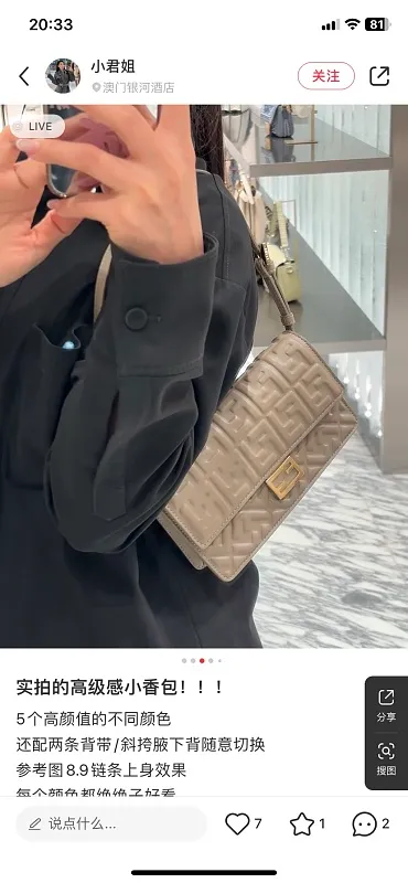 All Categories Fendi Women's Bags (Fendi) Fendi Original Order 283