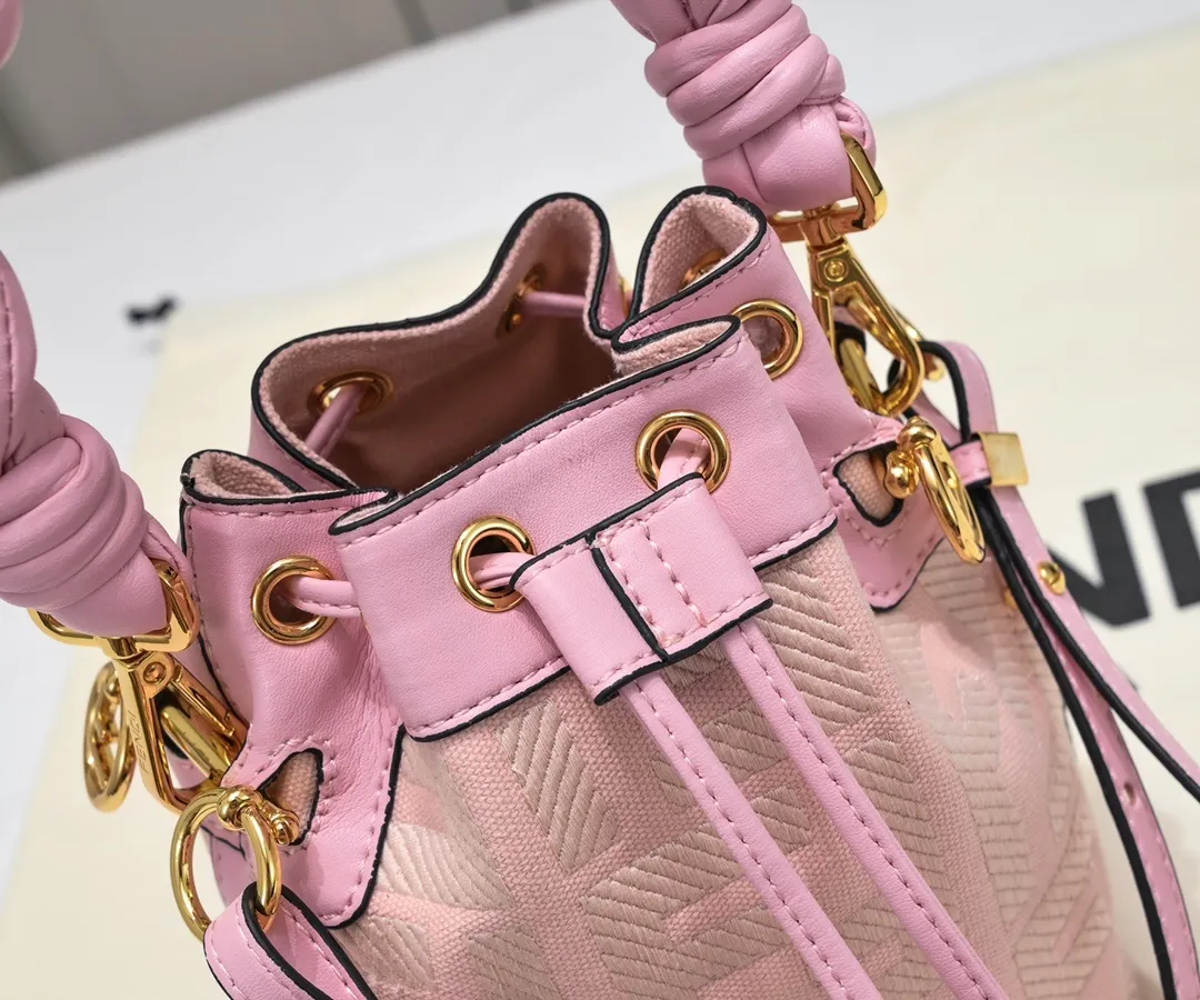 All Categories Official Website "Brand Women's Bags" Women's Bags 💙 FENDI 2025 New Fendi Bucket Bag
