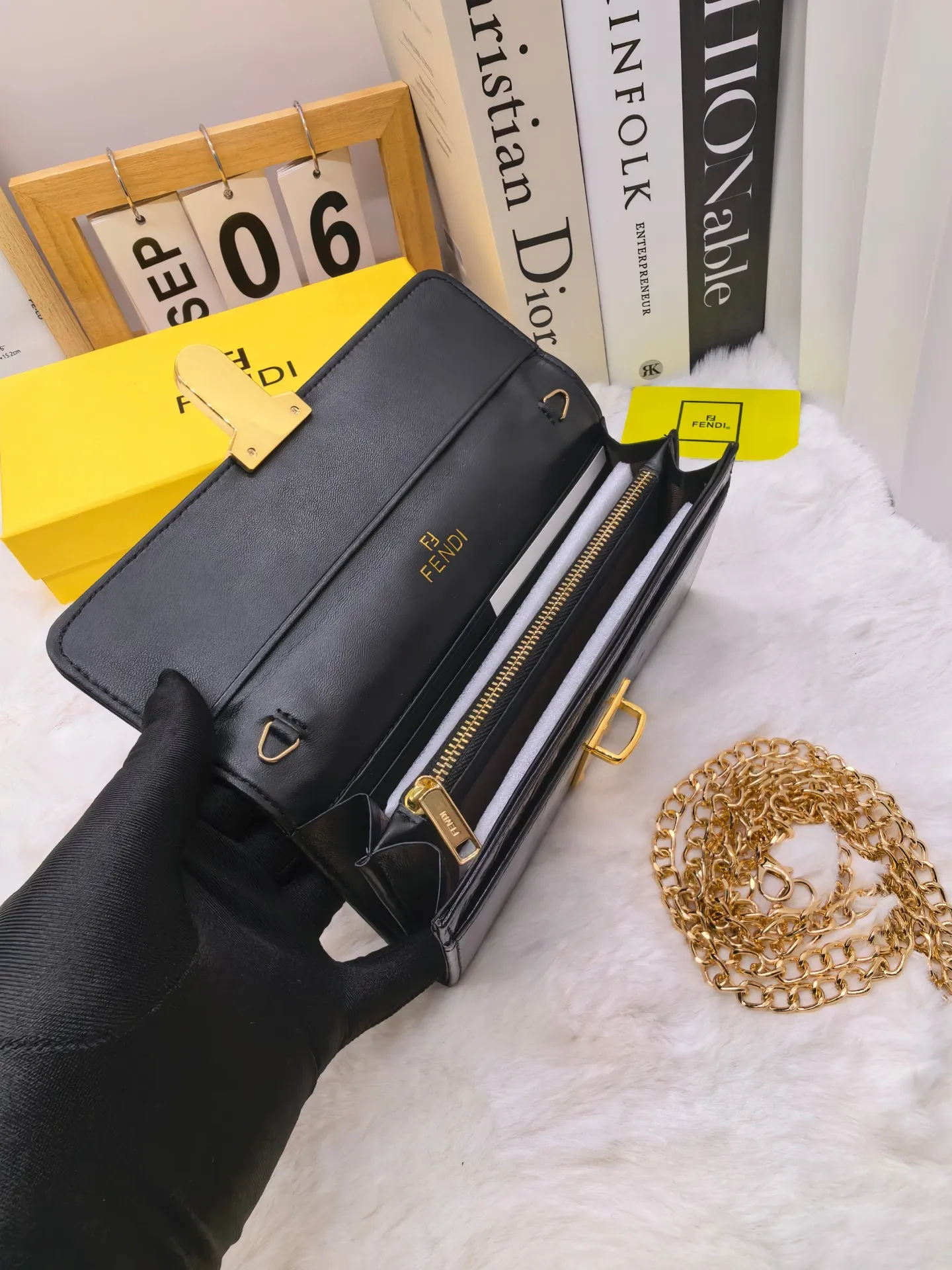 All Categories Official Website "Brand Women's Bags" Women's Bags 💙 FENDI Top Version FENDI Shoulder Bag 2026 New Style