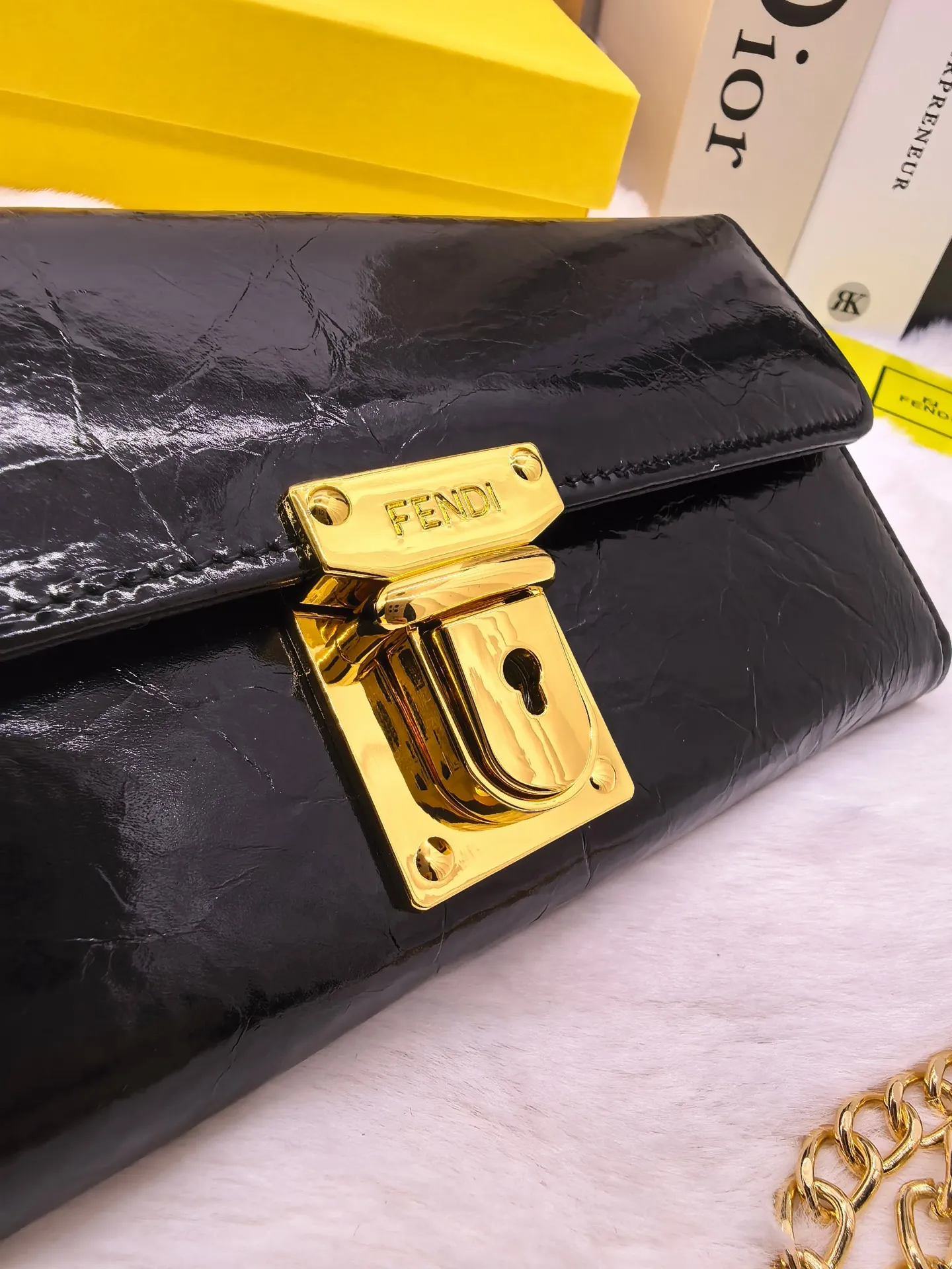 All Categories Official Website "Brand Women's Bags" Women's Bags 💙 FENDI Top Version FENDI Shoulder Bag 2026 New Style