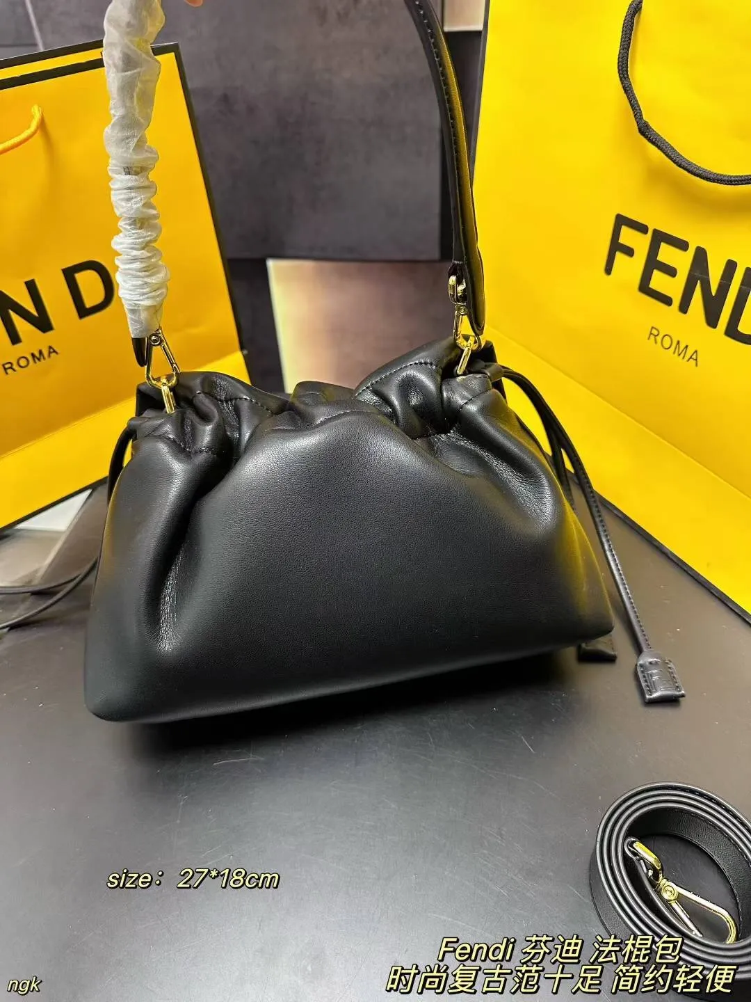 All Categories Official Website "Brand Women's Bags" Women's Bags 💙 FENDI 2025 New Fendi Crossbody Bag