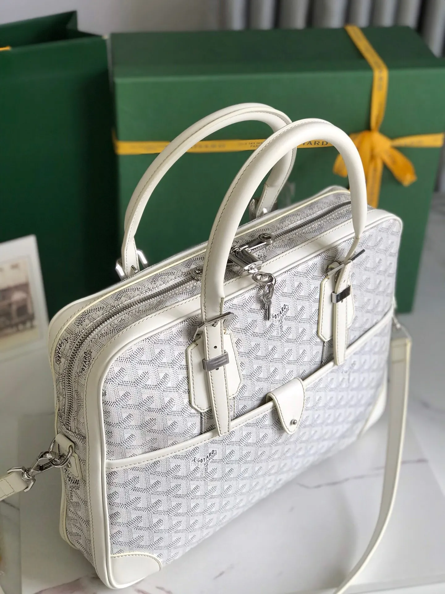 All Categories Official Website "Brand Women's Bags" Women's Bags 💙GOYARD 2025 New Goyard Briefcase