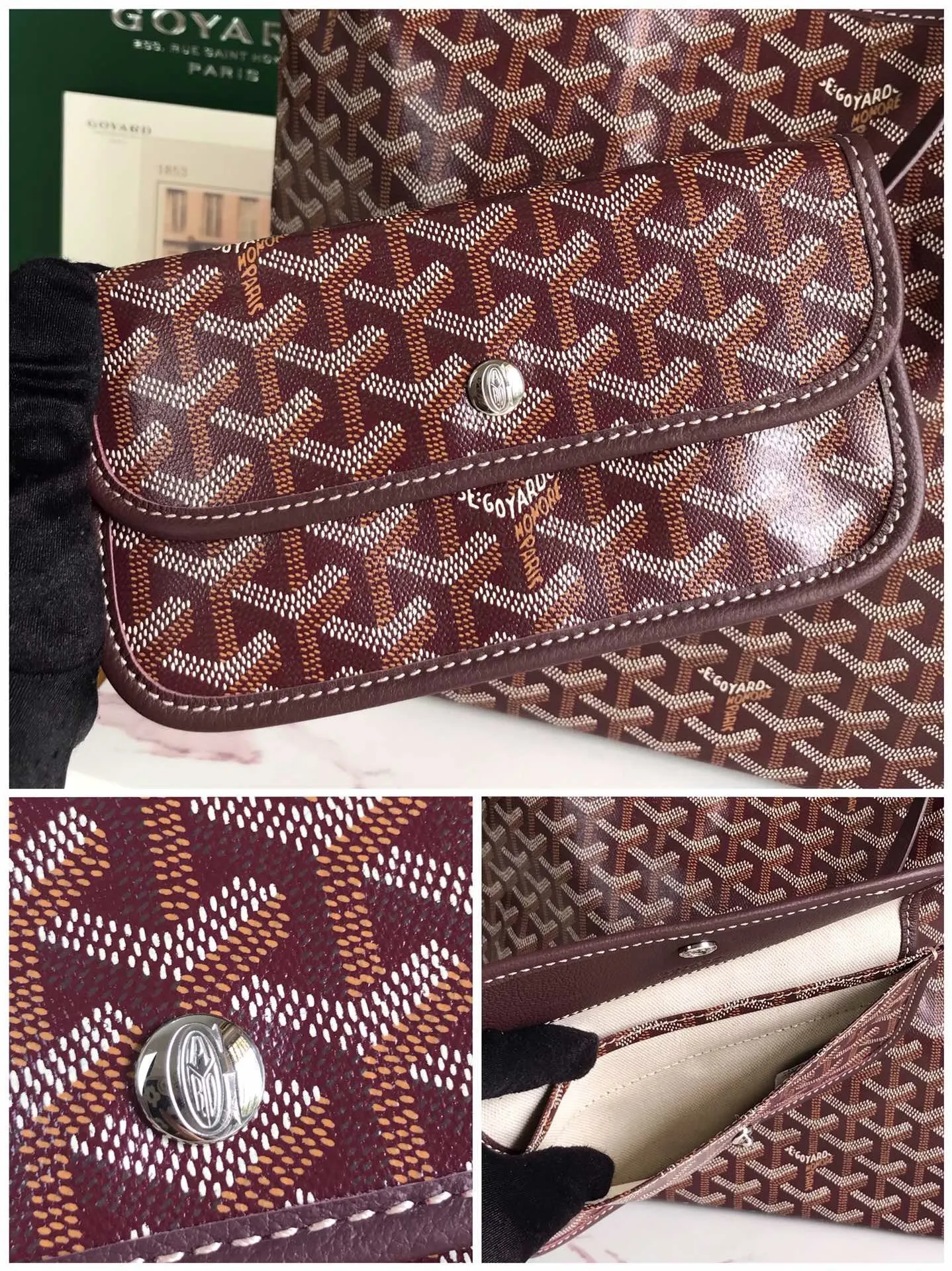 All Categories Official Website "Brand Women's Bags" Women's Bags 💙GOYARD 2025 New Goyard Hobo Bohème Hobo Bag Underarm Bag
