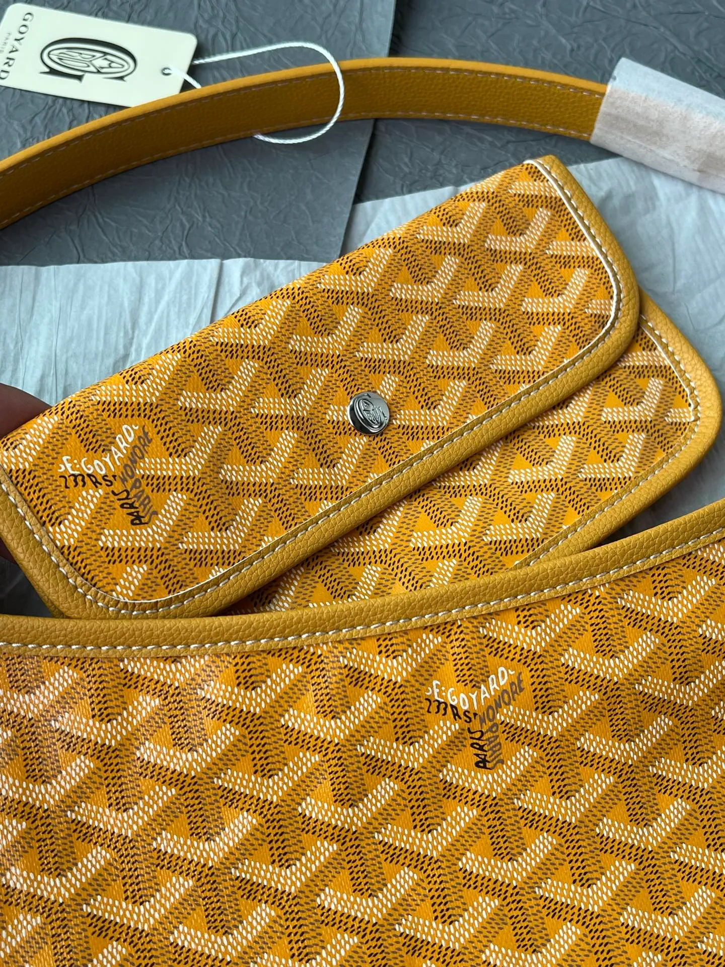 All Categories Official Website "Brand Women's Bags" Women's Bags 💙GOYARD 2026 New Goyard Wandering Bag Armpit Bag