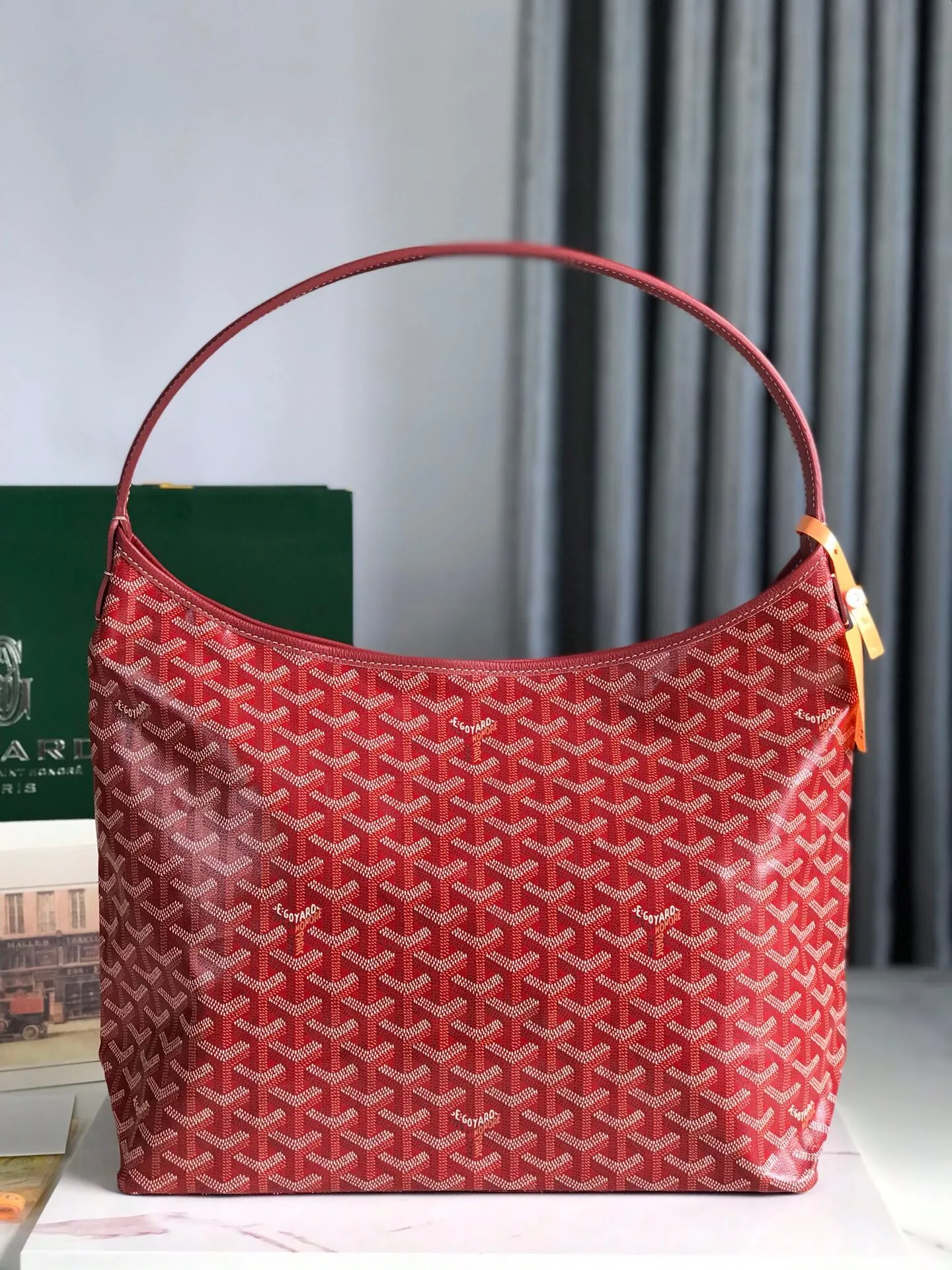 All Categories Official Website "Brand Women's Bags" Women's Bags 💙GOYARD 2025 New Goyard Hobo Bohème Hobo Bag Underarm Bag