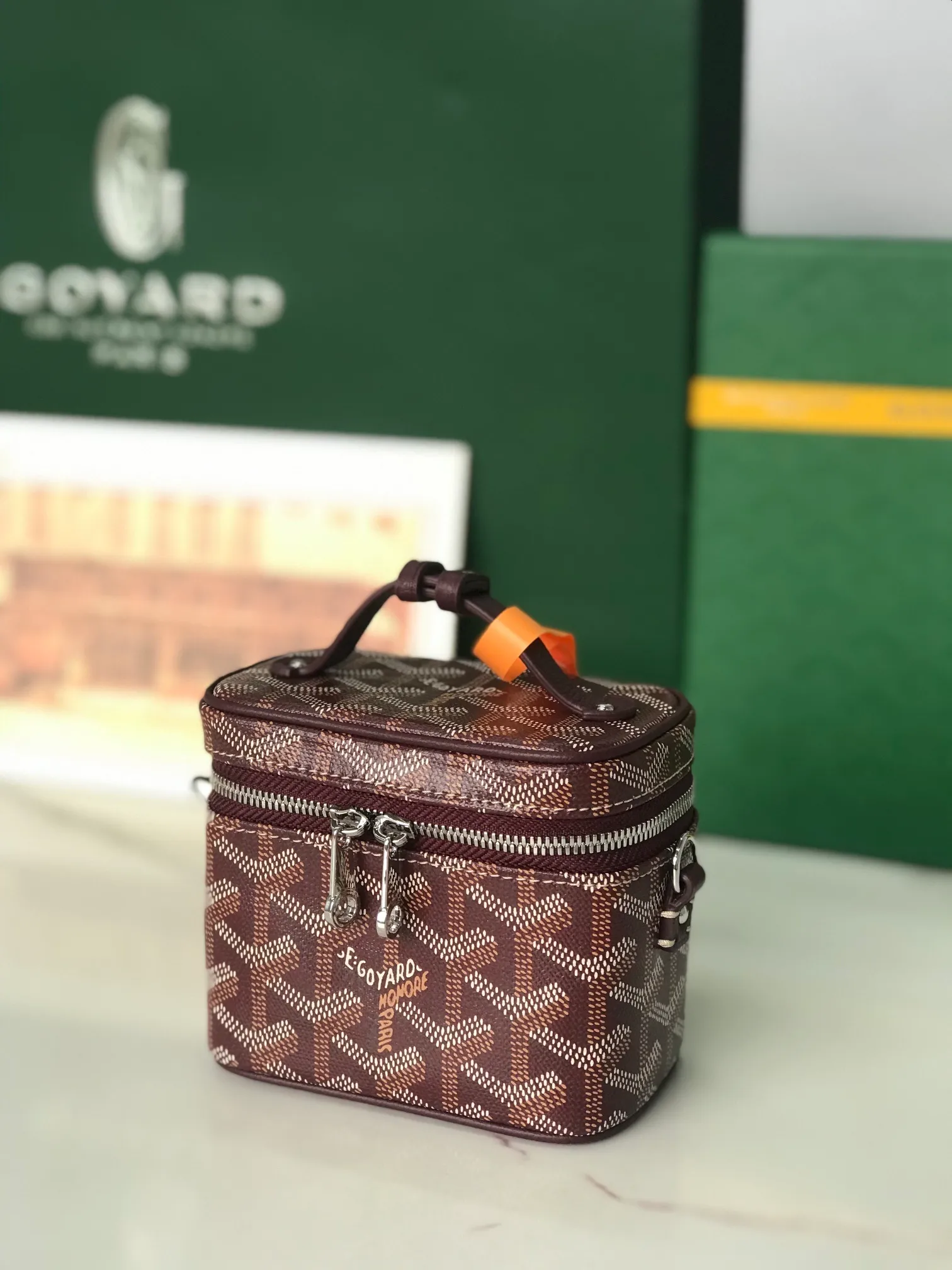 All Categories Official Website "Brand Women's Bags" Women's Bags 💙GOYARD 2025 New GOYARD Cosmetic Bag