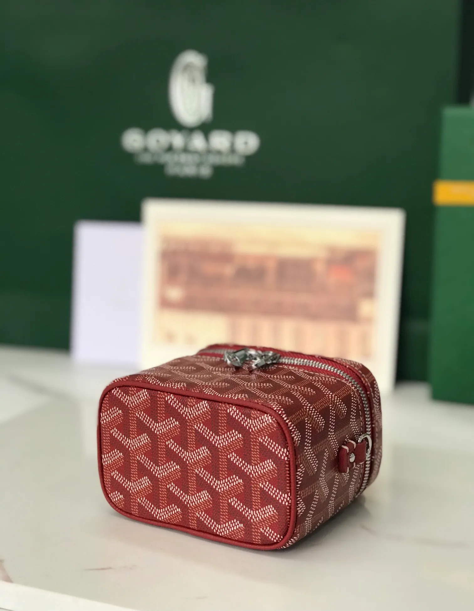 All Categories Official Website "Brand Women's Bags" Women's Bags 💙GOYARD 2025 New GOYARD Cosmetic Bag