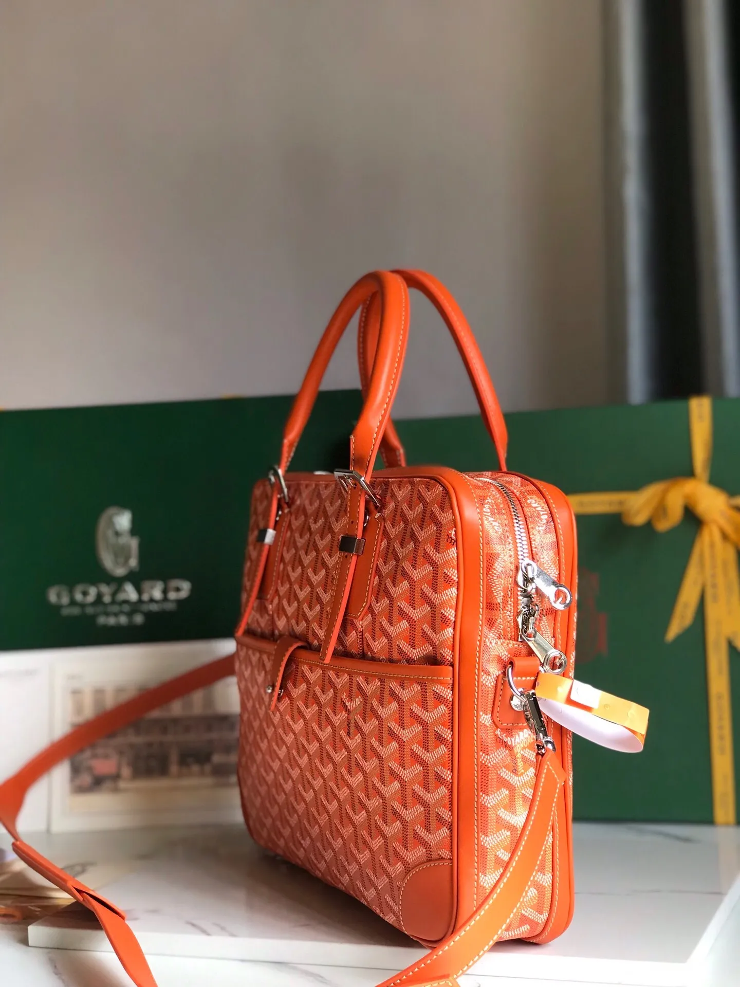 All Categories Official Website "Brand Women's Bags" Women's Bags 💙GOYARD 2025 New Goyard Briefcase