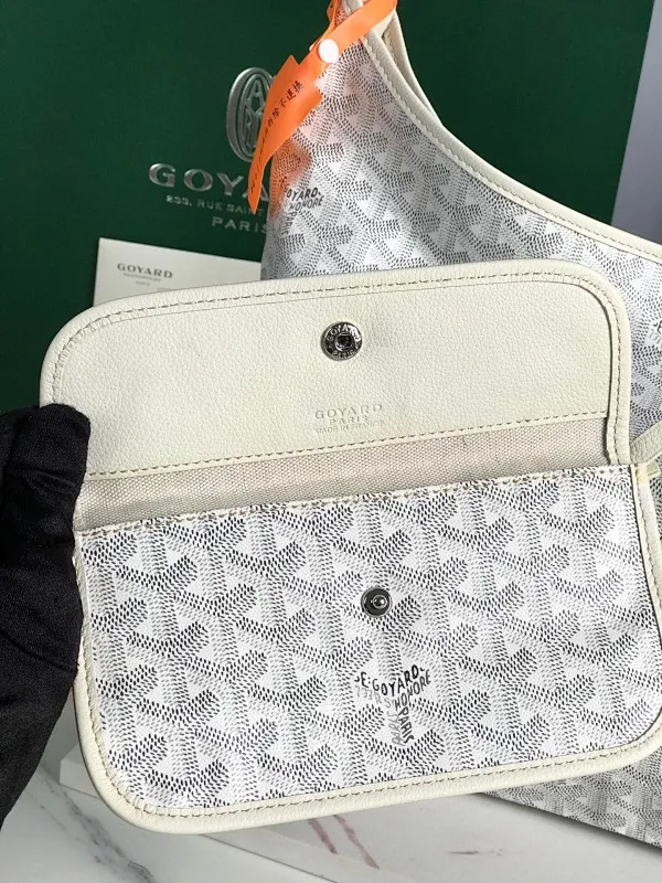 All Categories Official Website "Brand Women's Bags" Women's Bags 💙GOYARD 2025 New Goyard Hobo Bohème Hobo Bag Underarm Bag