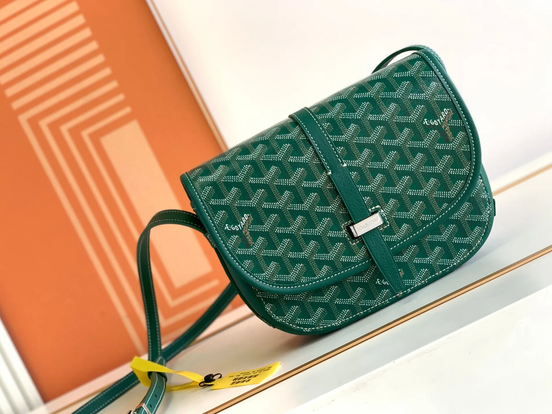 P1300🉐With packaging, the BELVÉDÉRE small bag is equipped with a smart shoulder strap and a secure closure system, suitable for various occasions, simple and elegant, lightweight and practical. Features multiple exterior and interior pockets to easily separate your belongings. Material: GOYARDINE canvas & DECIZE calf leather, detachable and adjustable shoulder strap, search code: 8016 pebbled pattern SIZE: size, weight: 16X7X22 (CM)