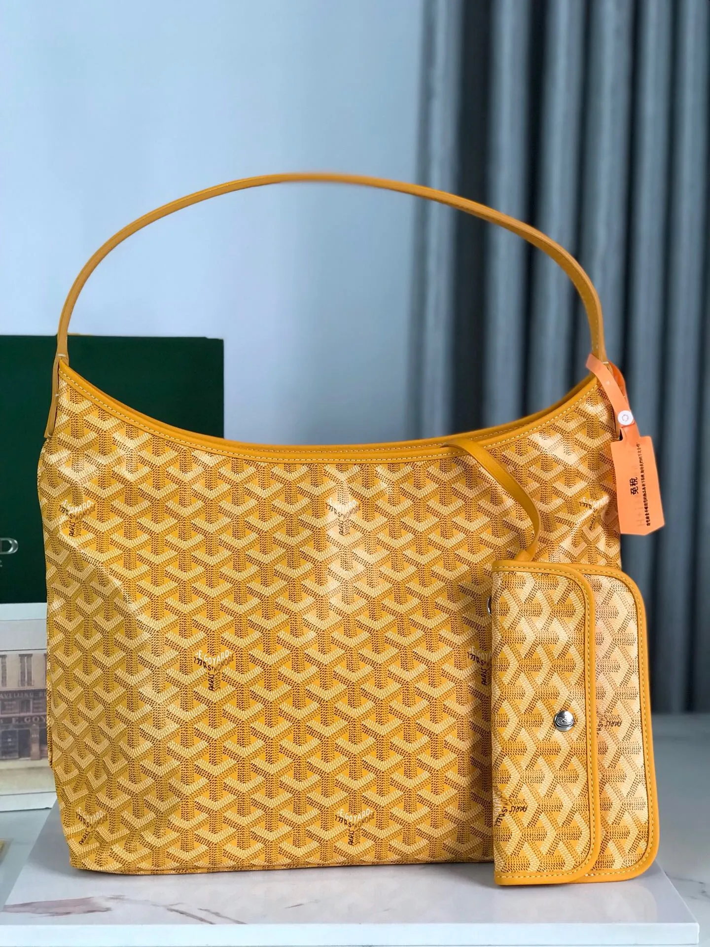 All Categories Official Website "Brand Women's Bags" Women's Bags 💙GOYARD 2025 New Goyard Hobo Bohème Hobo Bag Underarm Bag