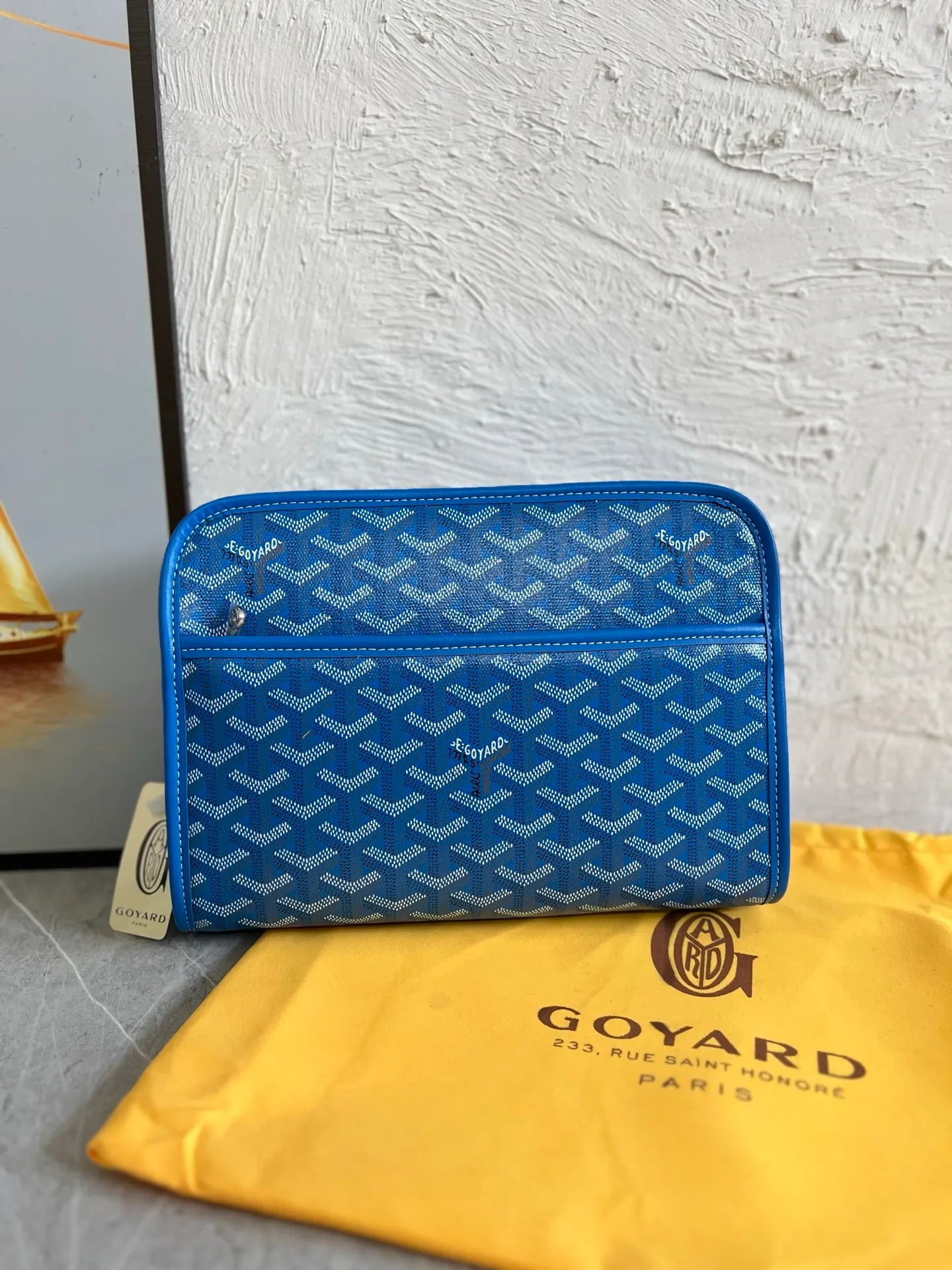 All categories Official website "Brand Women's Bags" Women's Bags 💙GOYARD 2025 new GOYARD toiletry bag