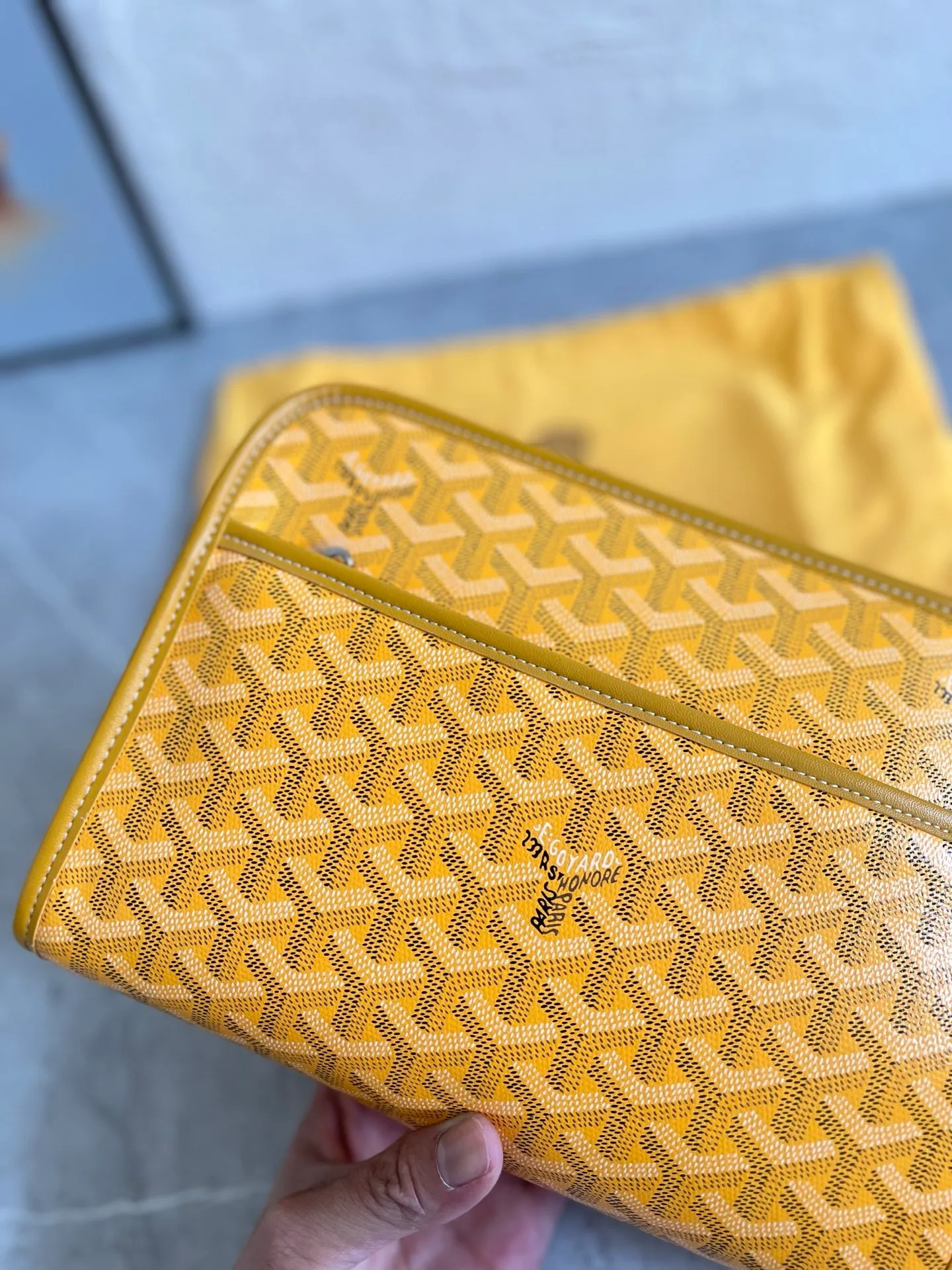 All categories Official website "Brand Women's Bags" Women's Bags 💙GOYARD 2025 new GOYARD toiletry bag