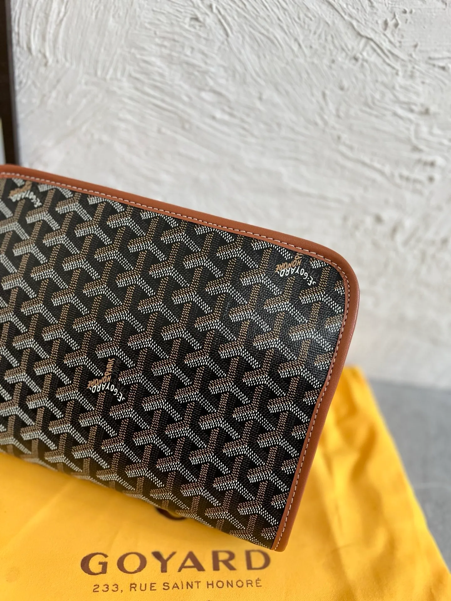 All categories Official website "Brand Women's Bags" Women's Bags 💙GOYARD 2025 new GOYARD toiletry bag