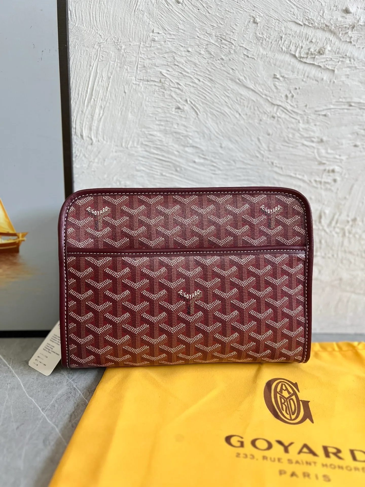 All categories Official website "Brand Women's Bags" Women's Bags 💙GOYARD 2025 new GOYARD toiletry bag