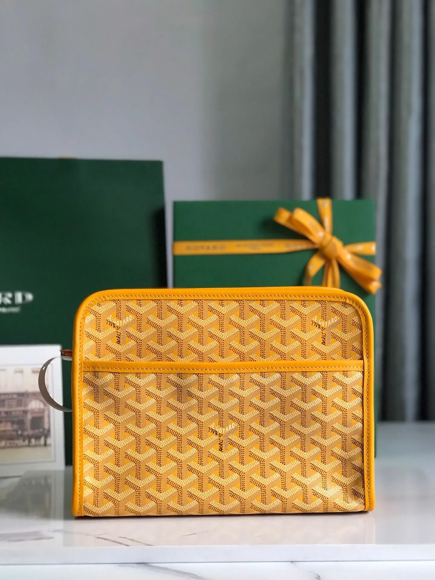 All Categories Official Website "Brand Women's Bags" Women's Bags 💙GOYARD 2025 New Goyard Jouvence Toiletries Bag