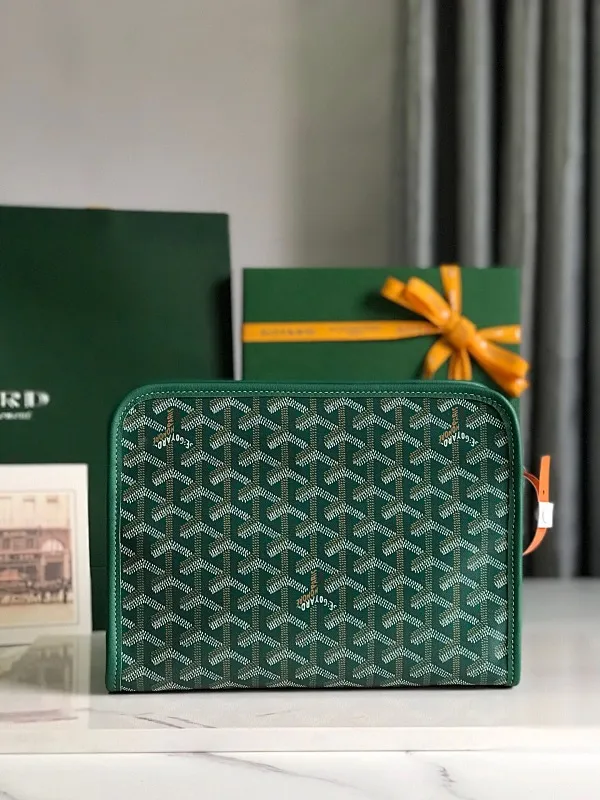 All Categories Official Website "Brand Women's Bags" Women's Bags 💙GOYARD 2025 New Goyard Jouvence Toiletries Bag