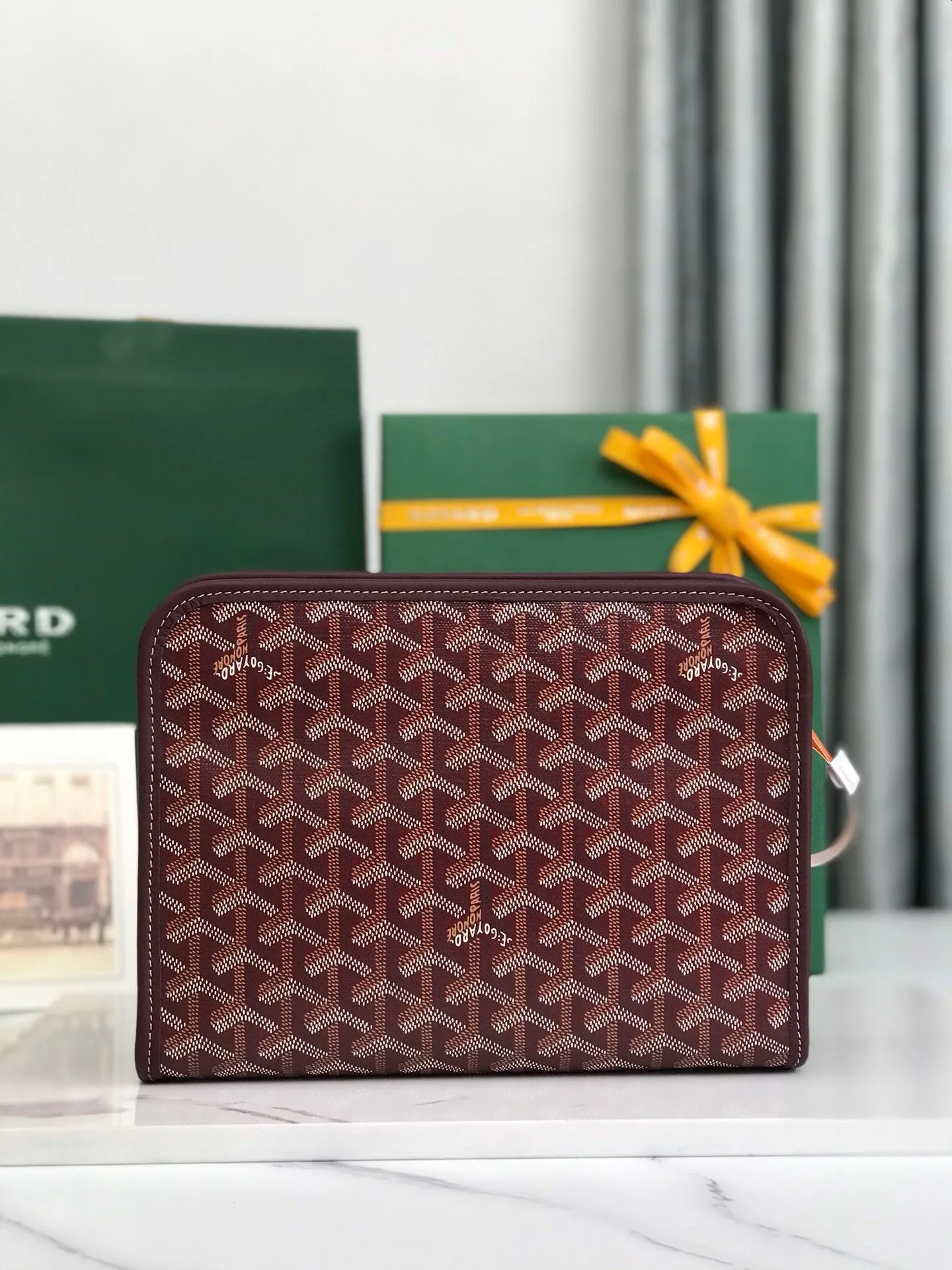 All Categories Official Website "Brand Women's Bags" Women's Bags 💙GOYARD 2025 New Goyard Jouvence Toiletries Bag