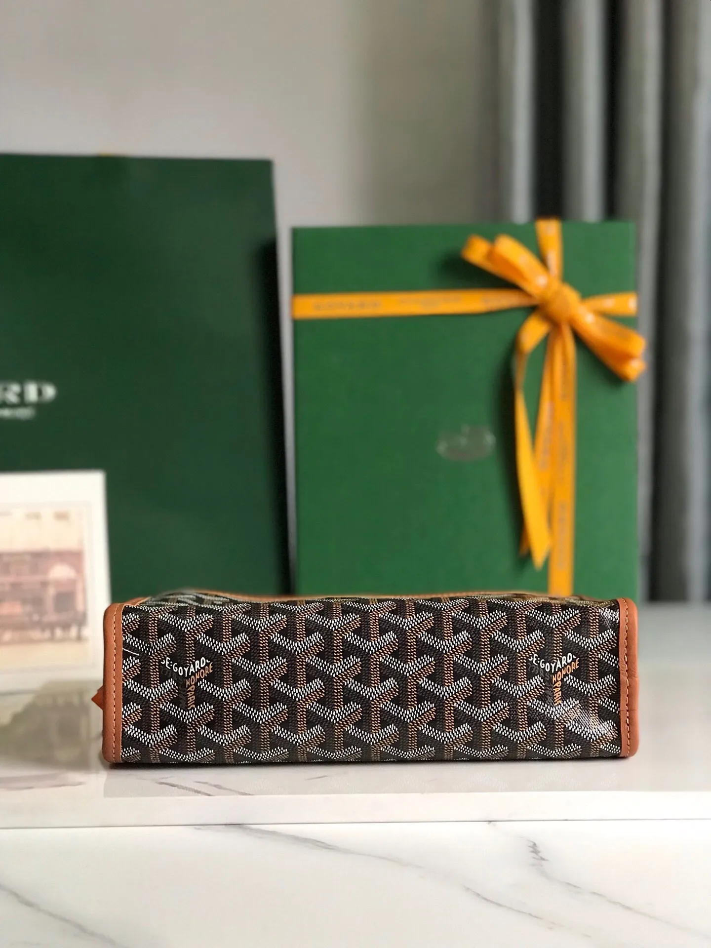 All Categories Official Website "Brand Women's Bags" Women's Bags 💙GOYARD 2025 New Goyard Jouvence Toiletries Bag