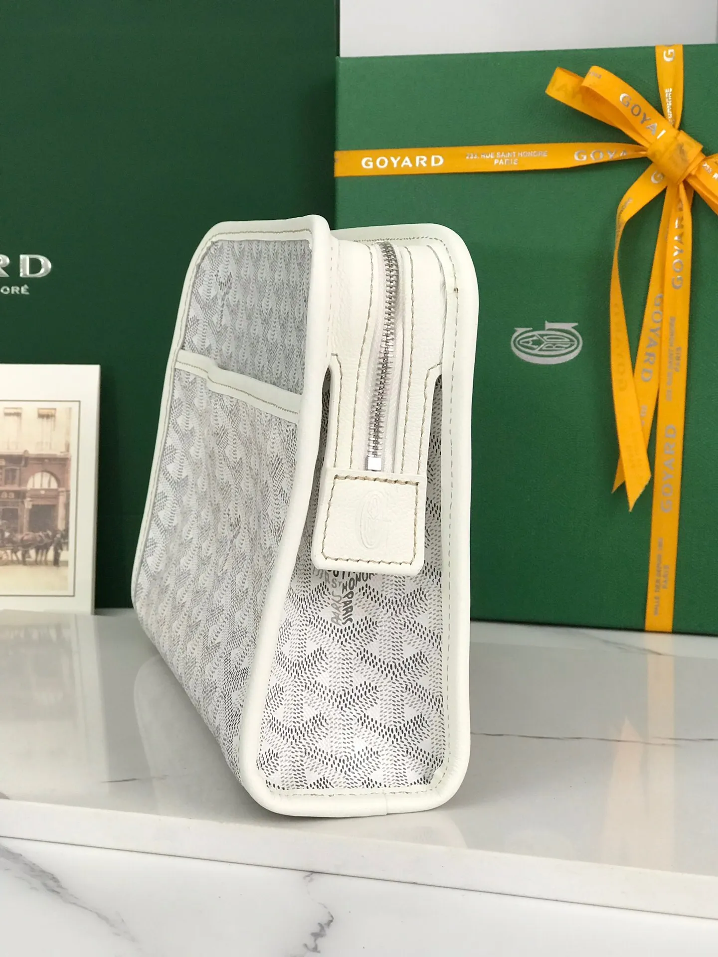 All Categories Official Website "Brand Women's Bags" Women's Bags 💙GOYARD 2025 New Goyard Jouvence Toiletries Bag