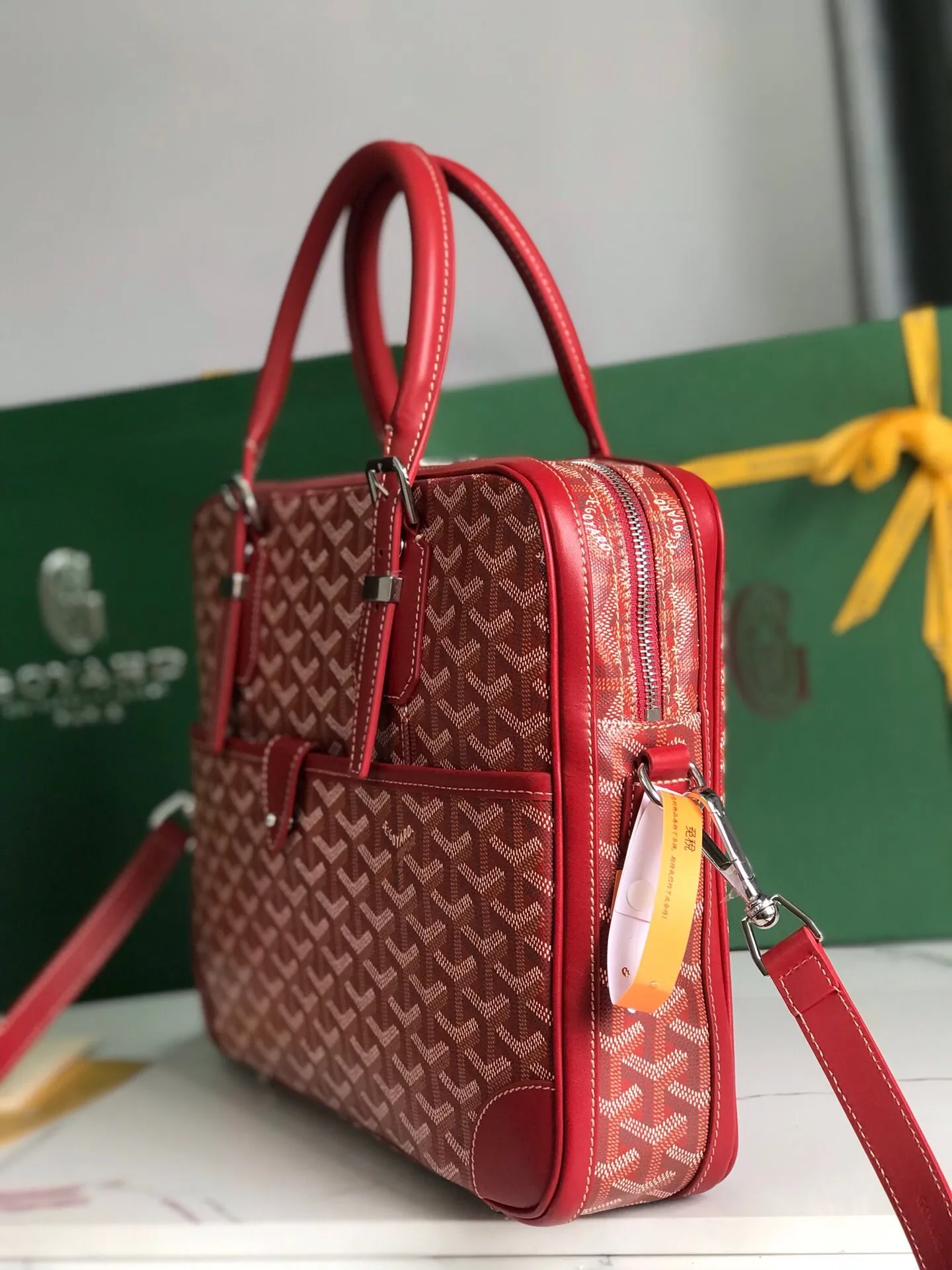All Categories Official Website "Brand Women's Bags" Women's Bags 💙GOYARD 2025 New Goyard Briefcase