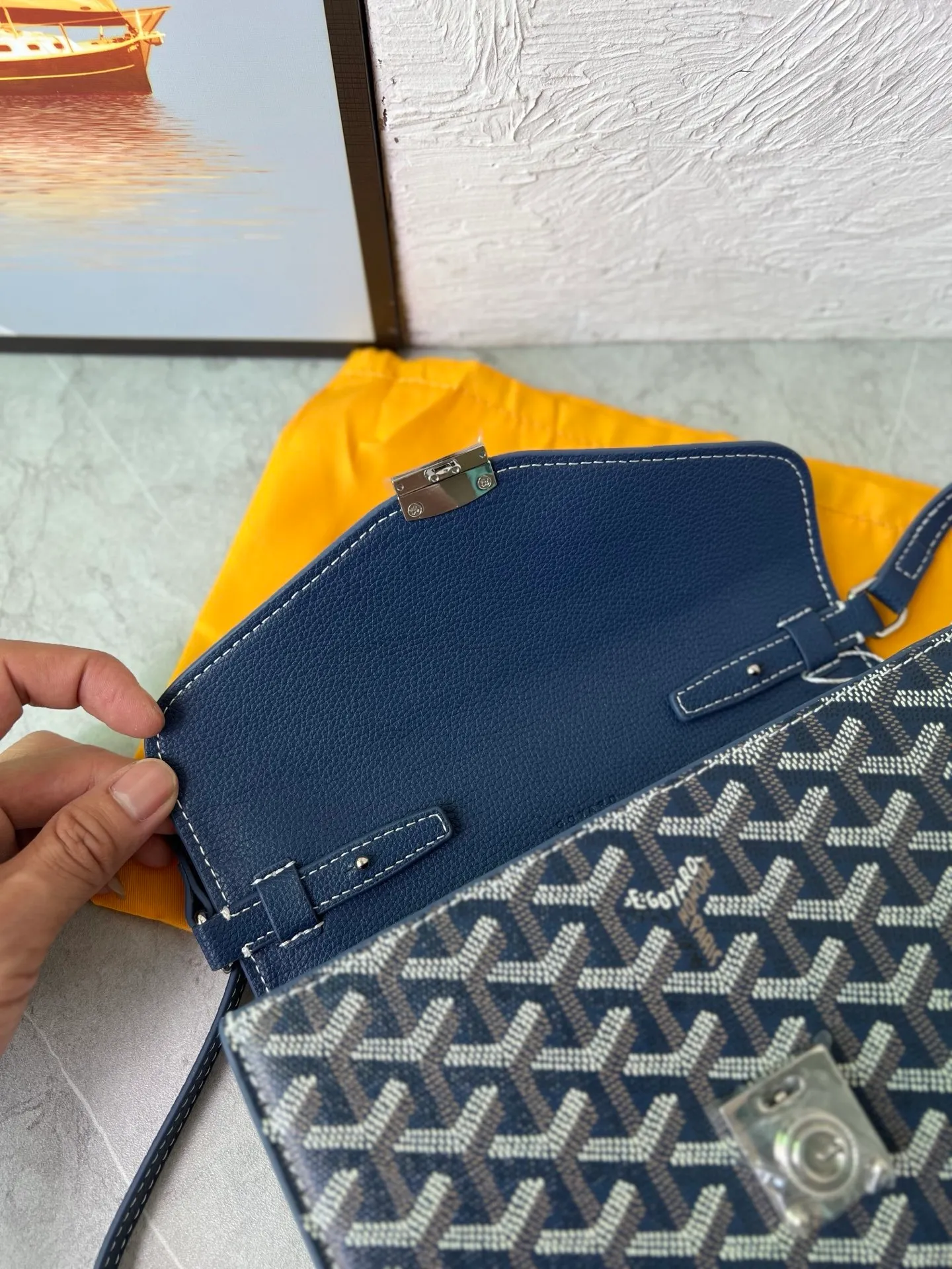 All Categories Official Website "Brand Women's Bags" Women's Bags 💙GOYARD 2025 New GOYARD Crossbody Bag