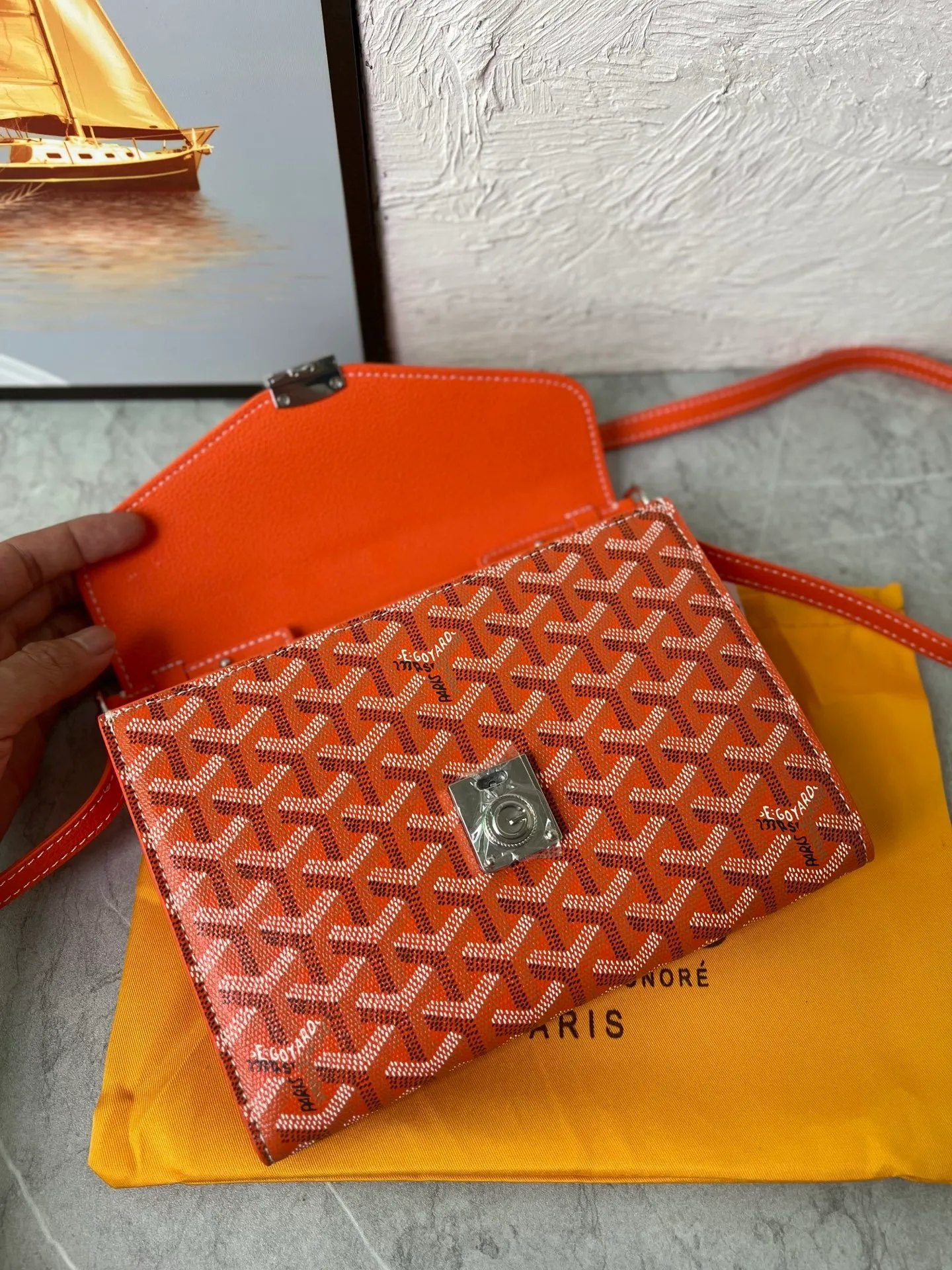 All Categories Official Website "Brand Women's Bags" Women's Bags 💙GOYARD 2025 New GOYARD Crossbody Bag