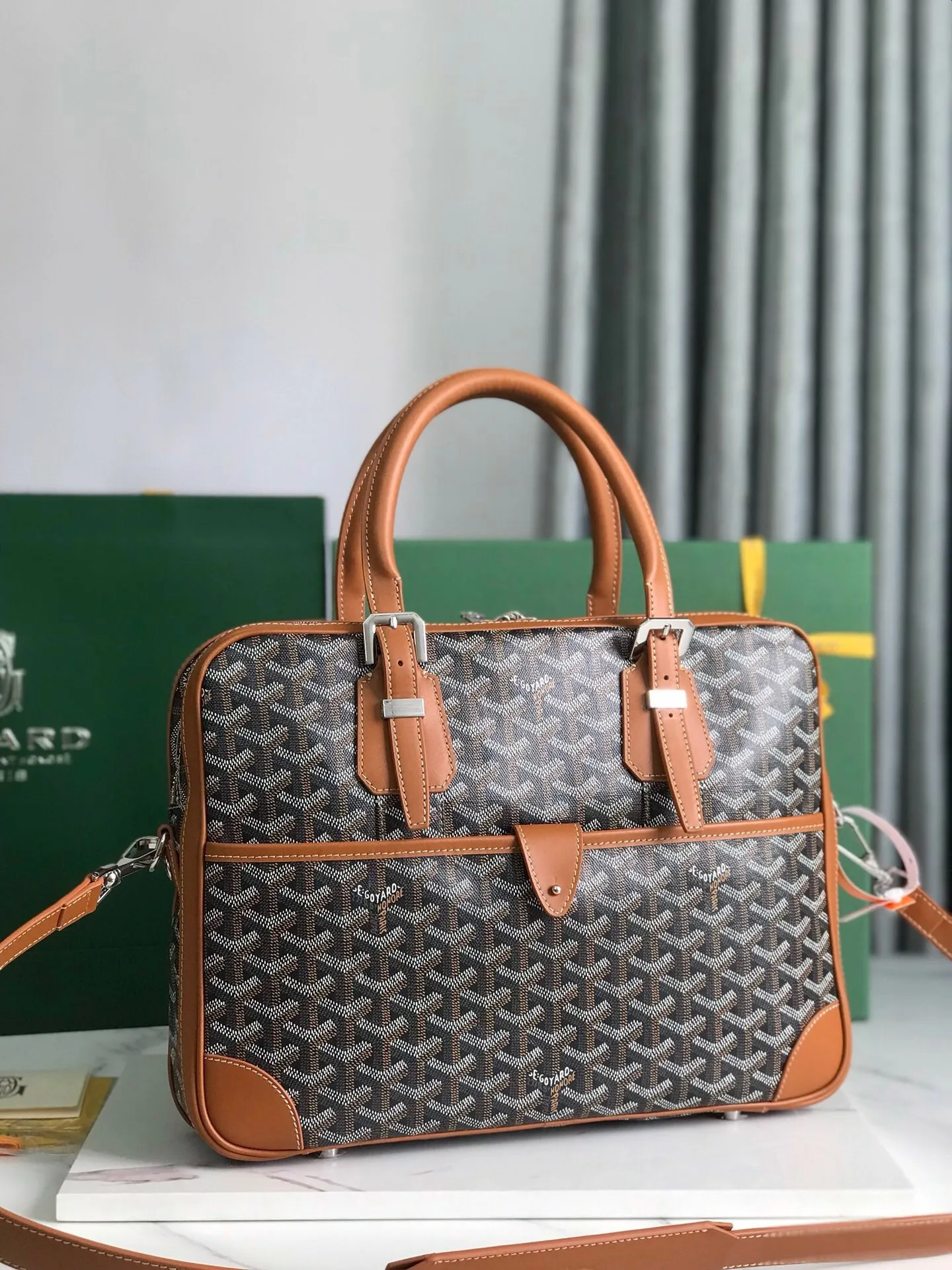 All Categories Official Website "Brand Women's Bags" Women's Bags 💙GOYARD 2025 New Goyard Briefcase