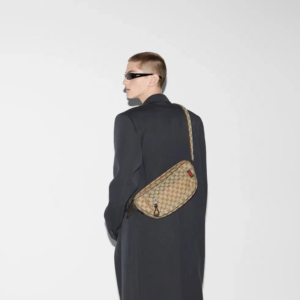 All categories 💚 Top version men’s bags 💚 GUCCI 2025 new GUCCI waist bag