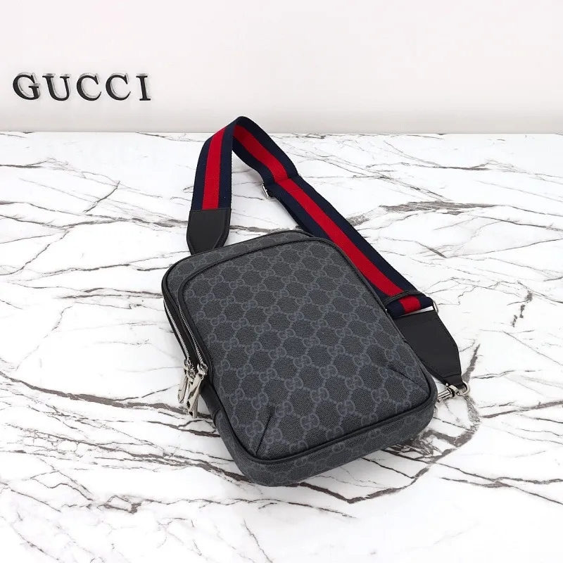 All categories 💚 Top version men’s bags 💚 GUCCI 2025 new GUCCI chest bag