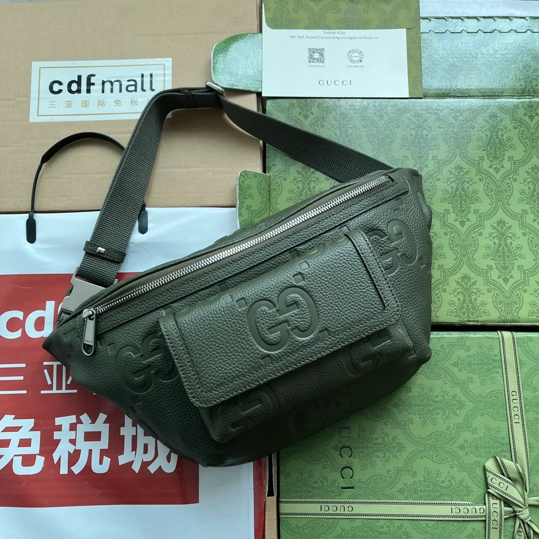 All categories 💚 Top version men’s bags 💚 GUCCI 2023 new GUCCI waist bag