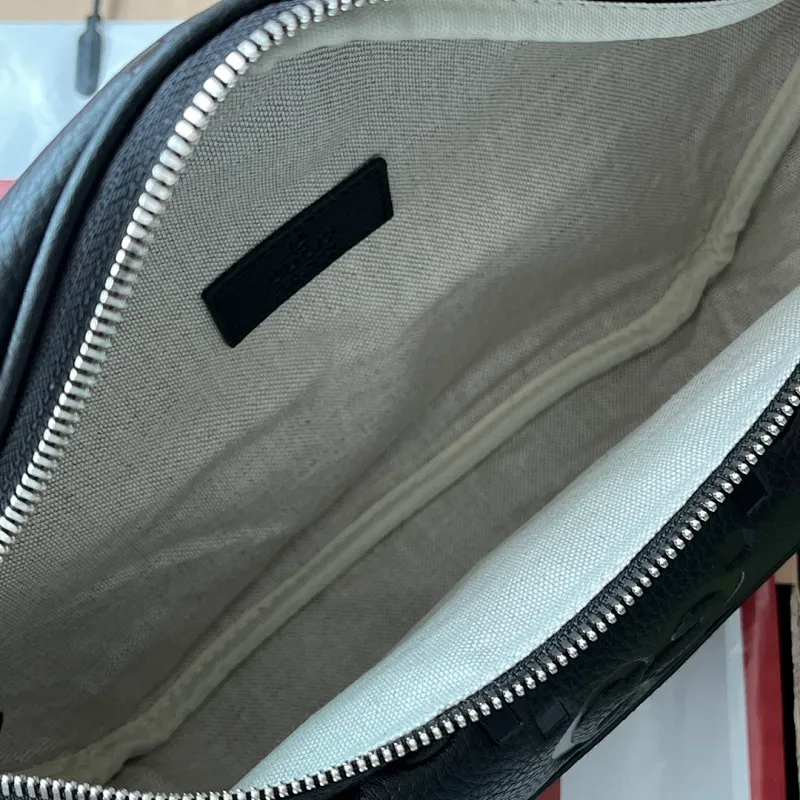 All categories 💚 Top version men’s bags 💚 GUCCI 2023 new GUCCI original leather waist bag