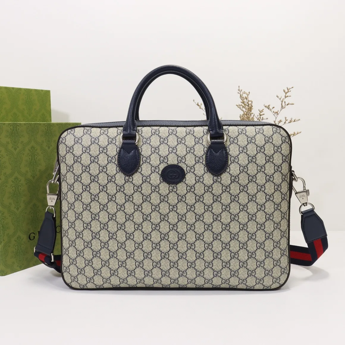 All categories 💚 Top version men’s bags 💚 GUCCI 2023 new GUCCI briefcase