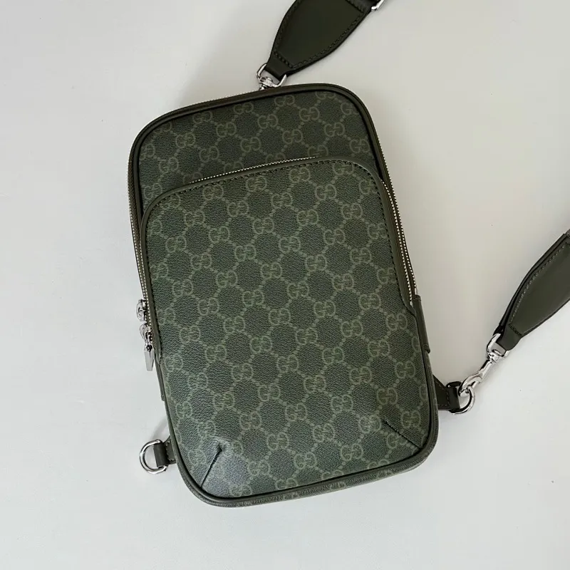 All categories 💚 Top version men’s bags 💚 GUCCI 2025 new GUCCI chest bag