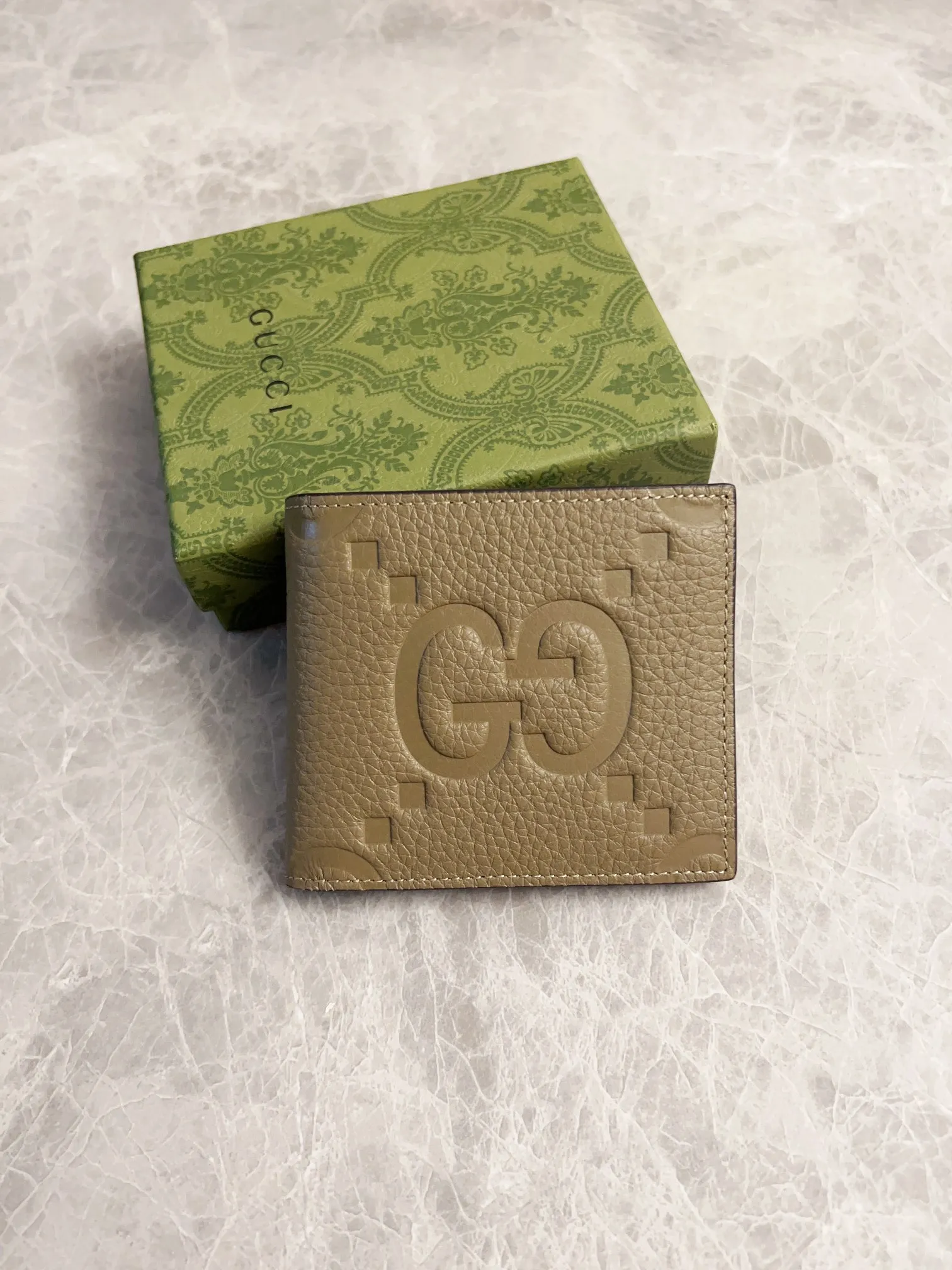 💰300 🇮🇹🇮🇹 New GG Ophidia👉New super double G series pressed G short clip original leather shipped! 🫥🫥Size: 11x9cm, Model: 739475